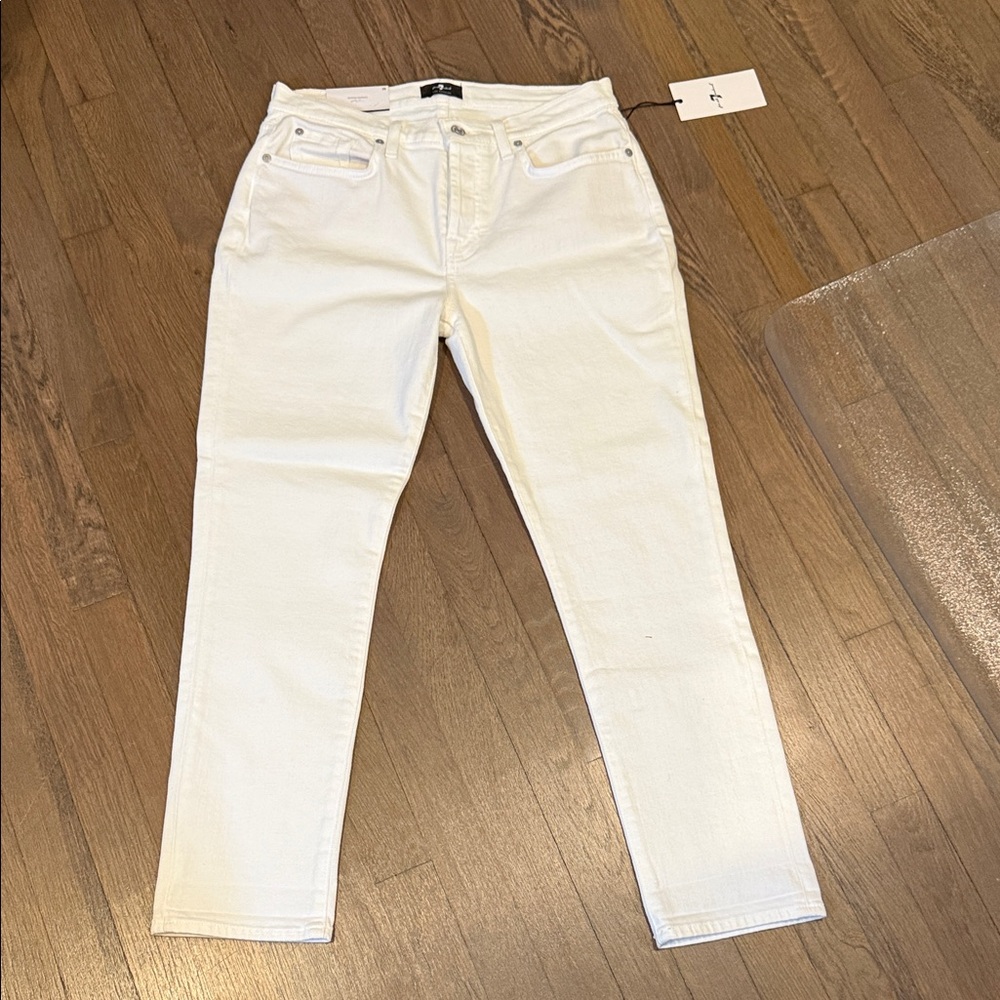 NWT White Denim Jeans